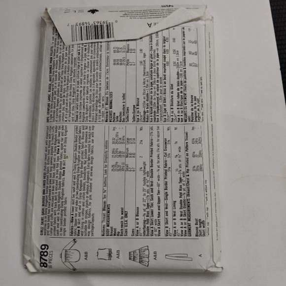 Simplicity Sewing Pattern 8789 Daisy Kingdom Girls Dresses Sizes Small-Large - Picture 2 of 2